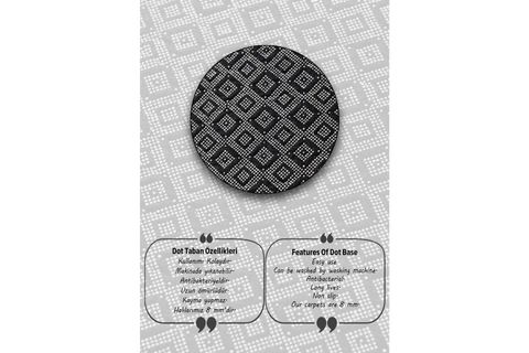 WİLD HEART BANYO HALISI DJT ÜÇLÜ SET