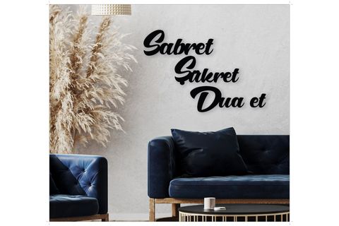 SABRET ŞÜKRET DUAT HOME DUVAR PANOSU