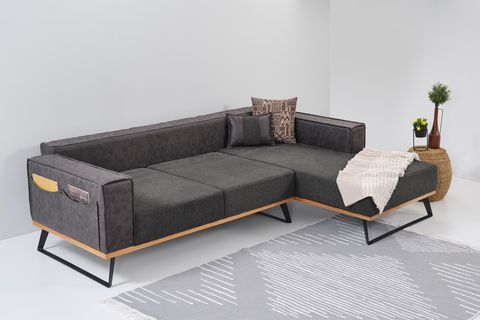 LOFT KÖŞE KOLTUK, ANTRASİT, SAĞ KÖŞE