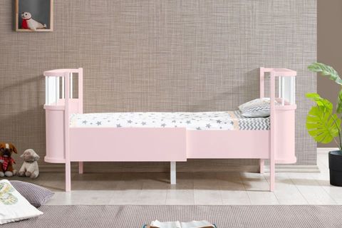 TREND BÜYÜYEBİLEN BEŞİK, PEMBE, 90X130