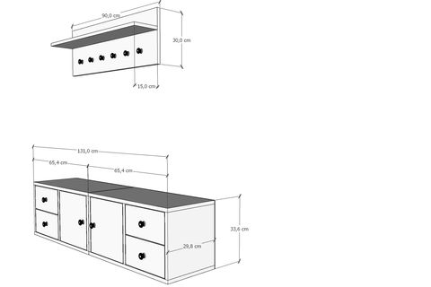 BERA PORTMANTO, KAPAKLI ÇEKMECELİ, PNR-ASK-1002