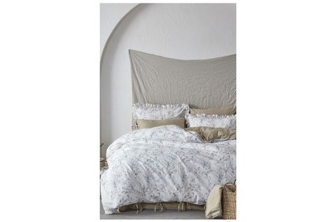ECOCOTTON KARİNA ÇİFT KİŞİLİK NEVRESİM TAKIMI, %100 PAMUK, 200X220 CM