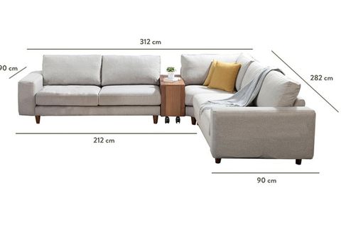 MERLİN SEHPALI KÖŞE KOLTUK