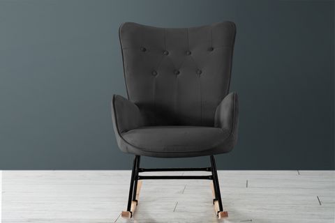 ARMENS BEGONYA SALLANIR BERJER, FÜME, METAL SİYAH AYAK