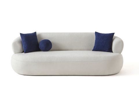 TURİN ÜÇLÜ KOLTUK, BEYAZ