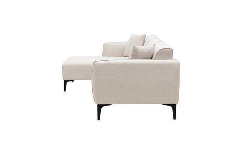 BELLİSİMO CORNER SOFA, LEFT CHAİSE, ECRU