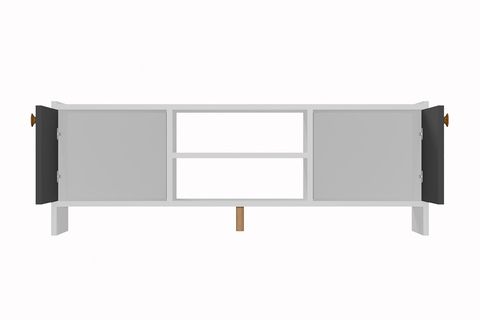 MOLDE BOHEM TV SEHPASI, BEYAZ, ANTRASİT KAPAKLI