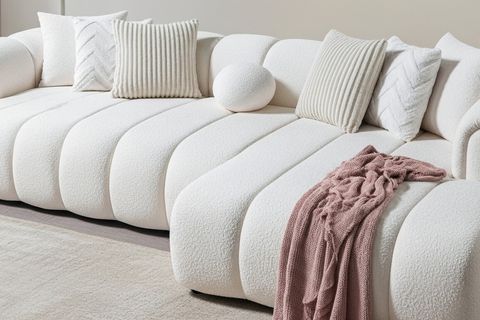 OSLO KÖŞE KOLTUK, SAĞ, BEYAZ