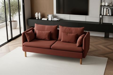 BUDAPEST MODÜLER ÜÇLÜ KOLTUK, KİREMİT