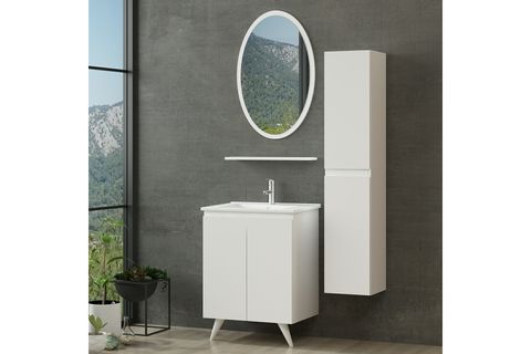 NİKA BANYO DOLABI 65CM AY2K 1EA1R ETJ BOY BEYAZ