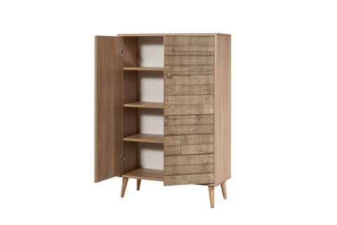 MULTİBOX NATURAL DOLAP AHŞAP AYAK