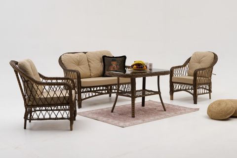 LORES İKİLİ BAHÇE TAKIMI, RATTAN
