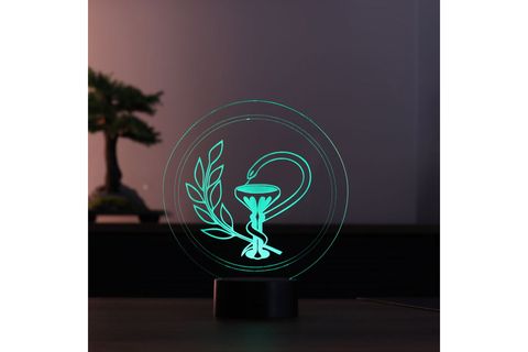 BYLAMP LED MASA LAMBASI, ECZANE LOGO