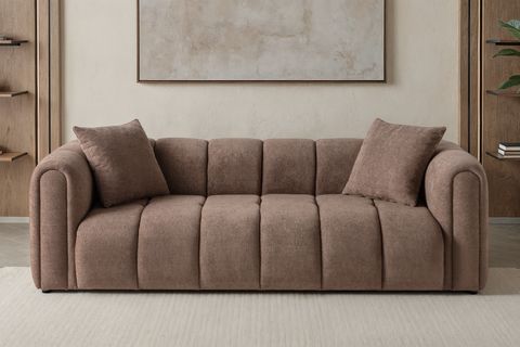 OSLO ÜÇLÜ KOLTUK, KAHVERENGİ