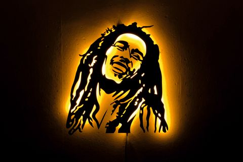 BOB MARLEY V1 LED IŞIKLI TABLO