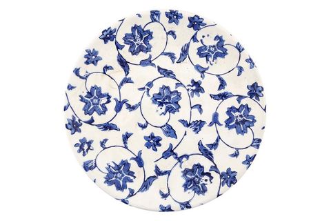 VİTALE SOİL MAVİ ÇİNİ DESENLİ DEKORATİF TABAK