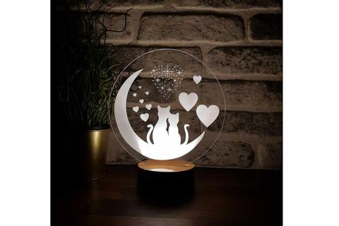 BYLAMP LED MASA LAMBASI, KEDİLER VE AŞK, ILZ156