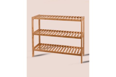 THE MİA BAMBU 3 KATLI DÜZENLEYİCİ DOLAP RAF, 70X59X26 CM