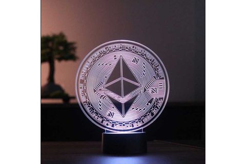 ETHEREUM LED MASA LAMBASI, PLASTİK