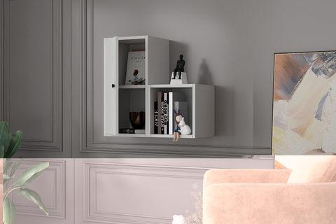 AYDIN KİTAPLIKLI RAF, DVR-1048-Ç