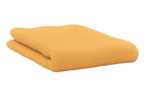 MAKİ HOME ÇİFT KİŞİLİK LASTİKSİZ DÜZ ÇARŞAF, HARDAL, 240X260