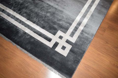MAVERA ANTRASİT GRİ MAKİNE HALI 100X200