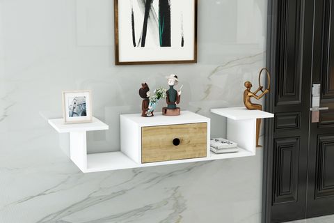 BELEZA DUVAR ÇEKMECELİ DRESUARI, 2 RAFLI