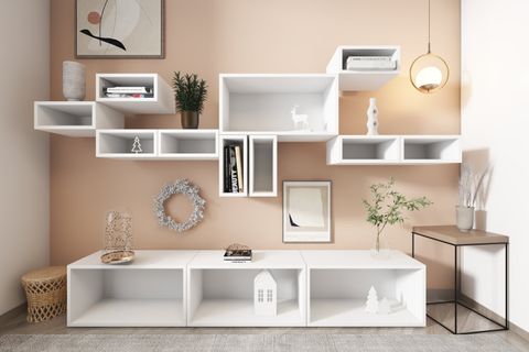 BK ÇOK AMAÇLI DOLAP, DUVARA MONTE RAFLI, NRG