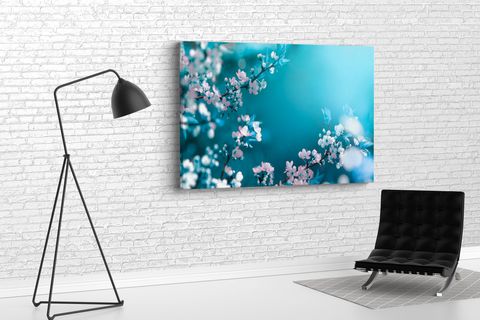 TABLO360 BADEM AĞACI ÇİÇEKLERİ KANVAS TABLO 100X150