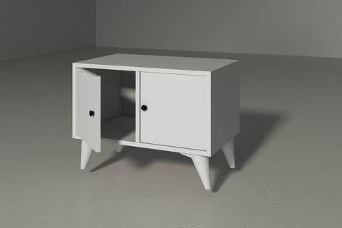 YUSUF KOMODİN, 2 KAPAKLI AYAKLI, KMD-1070-Ç