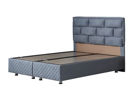 DİEGO NEW BAZA BAŞLIK VE YATAK SETİ, AÇIK MAVİ, 140X190