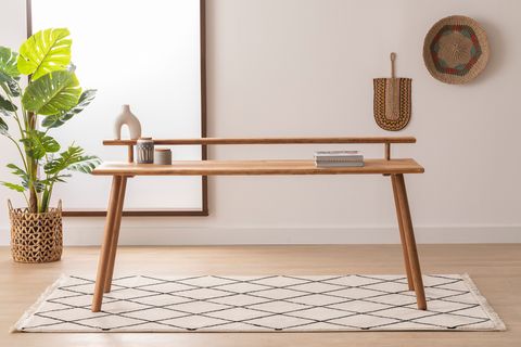 DEMAN’CA MASİF ÇALIŞMA MASASI, 170X60, CEVİZ