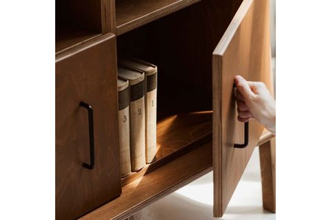 WOODESK VENTO AHŞAP ÇALIŞMA MASASI, TİK RENK