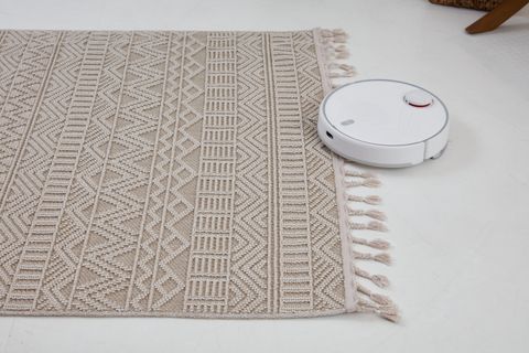 4K INFİNİTY COLLECTİON MODERN MAKİNE HALISI 14, BEİGE, 160X230 CM