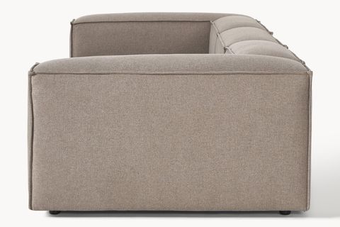 LENA ÜÇLÜ KETEN KOLTUK, KAHVERENGİ