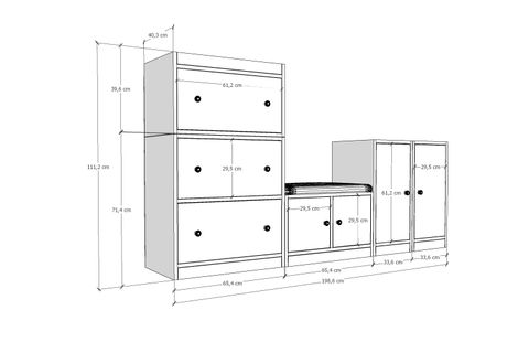 BK CONCEPT AYAKKABILIK, 7 KAPAKLI, KBR-AYK-1004