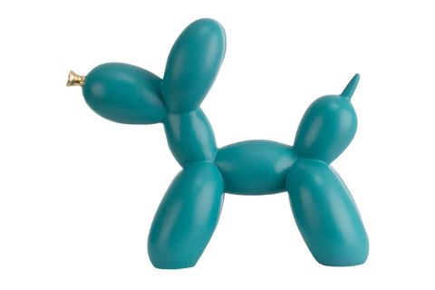BALON KÖPEK GOLD BURUNLU KÜÇÜK BOY, TURKUAZ