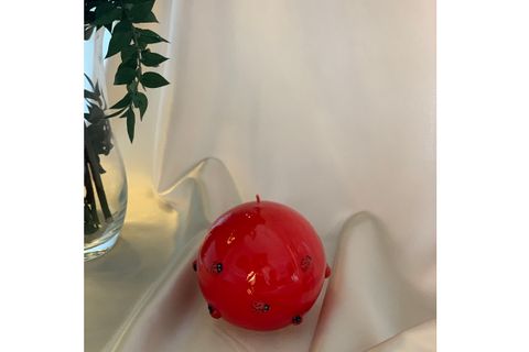UĞUR BÖCEKLİ TOP MUM ÜÇLÜ SET
