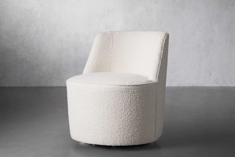 LOFT TEDDY BERJER VE PUF, BEYAZ