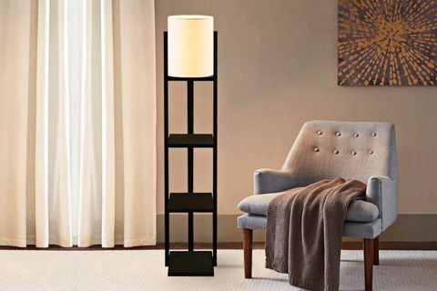 HOMİNG VERA FLOOR LAMP, 135 CM, CREAM, UK