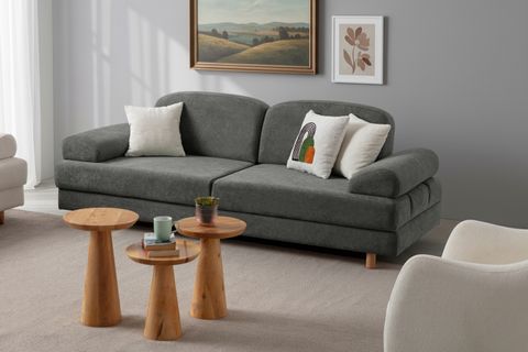 ATHENS YATAKLI SANDIKLI KOLTUK TAKIMI, ANTRASİT