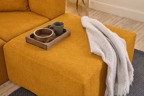 RAKS SERİSİ MODULER FULL SÜNGER KÖŞE KOLTUK, SAĞ VE SOL, TURUNCU
