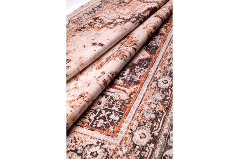 RABAT PAMUK DOKUMA ŞÖNİL HALI 1133, YIKANABİLİR, MULTİ, 80X150