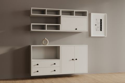 BK ÇOK AMAÇLI DOLAP, 2 ÇEKMECE 2 KAPAKLI, MST