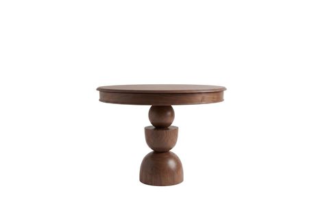 GLORİA CEVİZ RENGİ AÇILIR YEMEK MASASI, 100X100