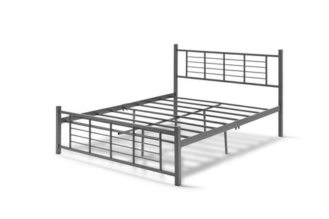 EVGER METAL KARYOLA, K01, SİYAH, 160X200