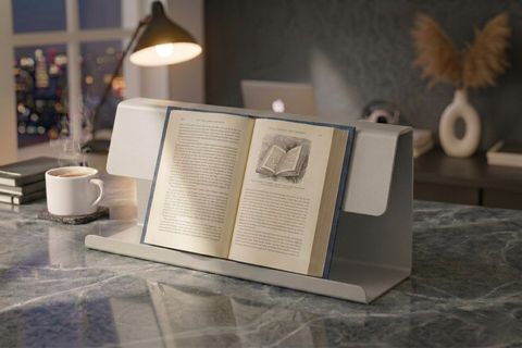 GALVANİZ METAL MASA ORGANİZERİ, AÇIK GRİ, 30X10X7 CM