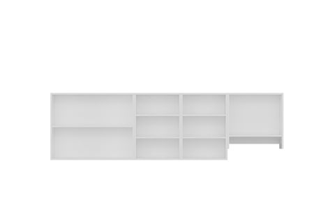 MİNAR 250 CM MUTFAK DOLABI BEYAZ 250-B7-ÜST MODÜL