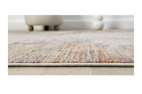 VİNTAGE ESKİTME DESENLİ DOKUMA MAKİNE HALISI, TERRA, 200X305, 10206