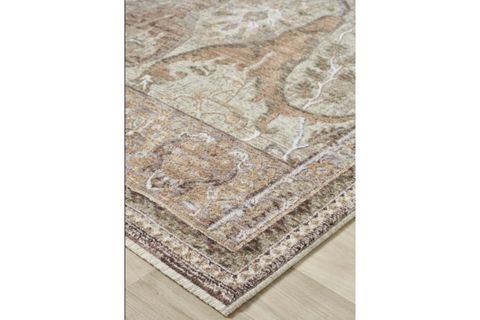 MONDELAL KLASİK VİNTAGE ÇİÇEK DESENLİ HALI 800, BEJ, 200X290